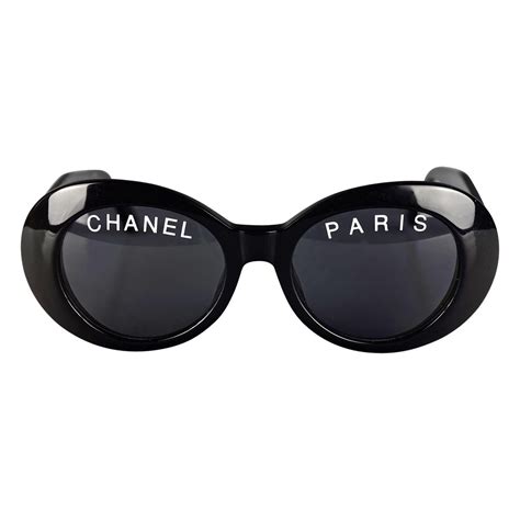 black sunglasses chanel|Chanel sunglasses vintage.